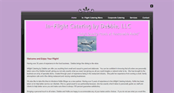 Desktop Screenshot of debbiesinflightcatering.com